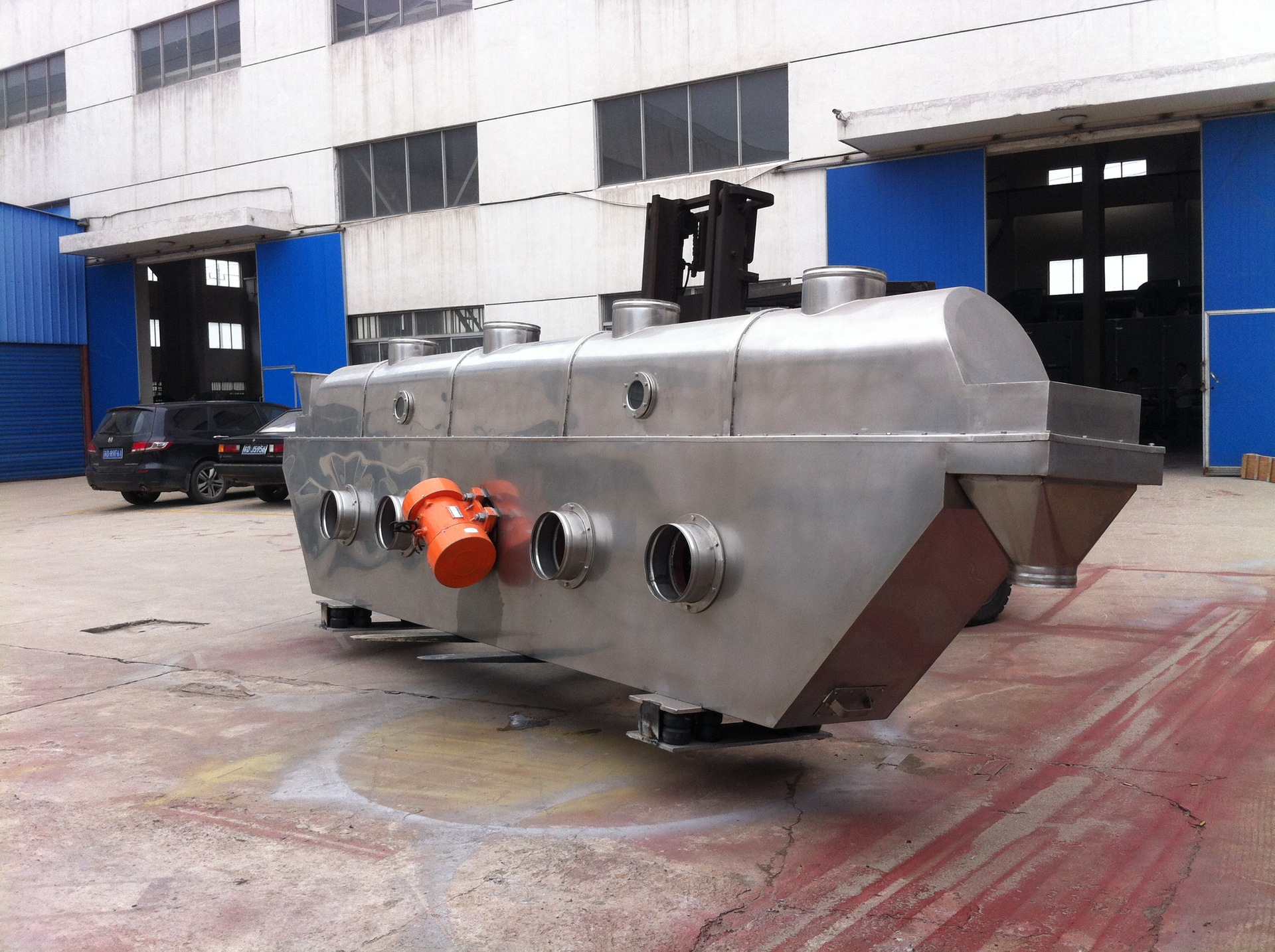 Fluidization advantages over other drying methods