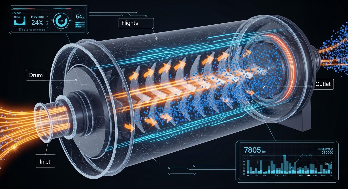 How Rotary Dryer Design Works and Its Basic Principles