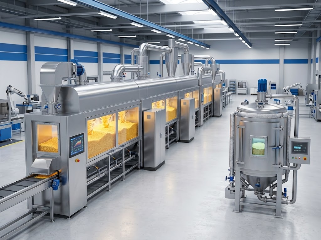 Fluid Bed Dryer vs Rotary Dryer
