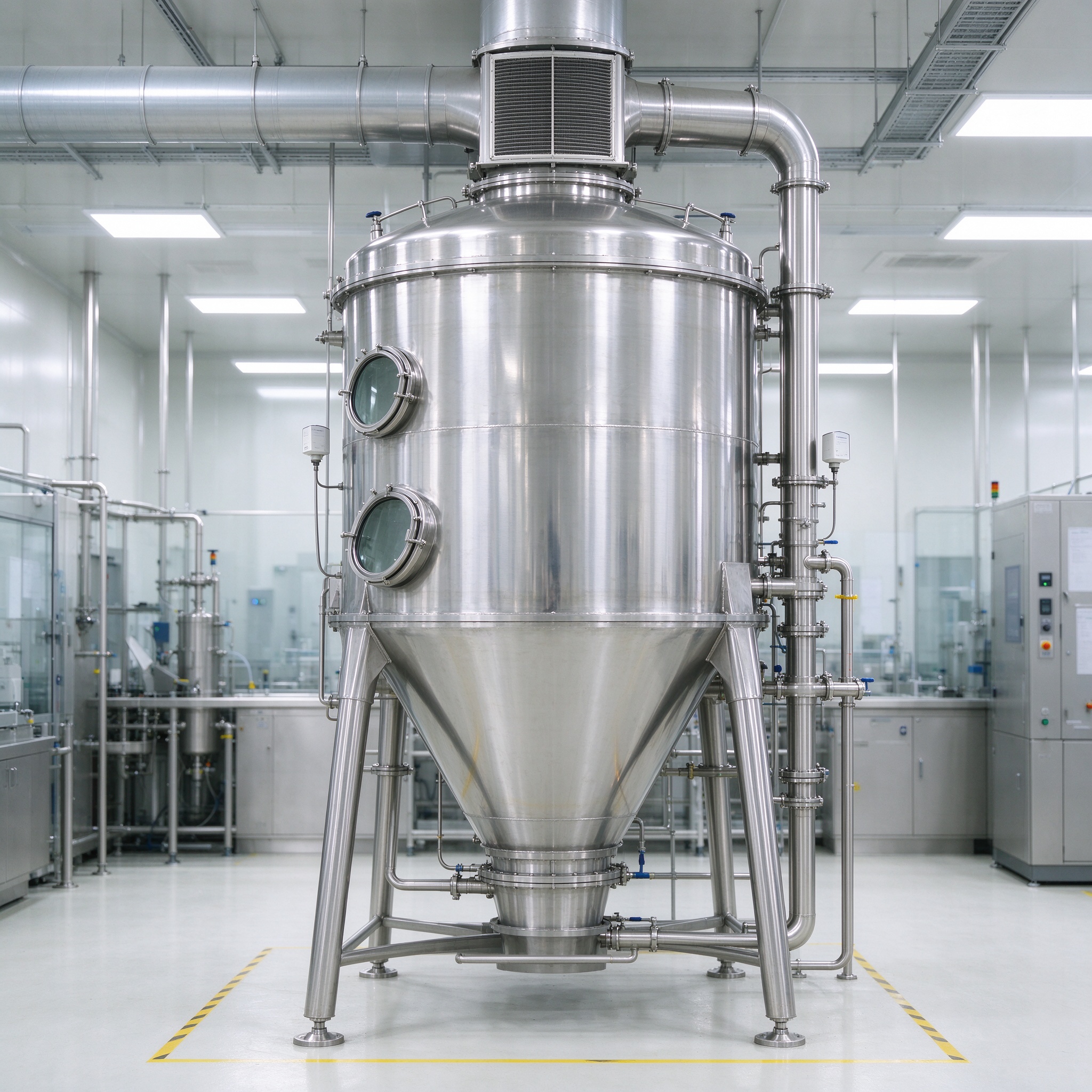 pharmaceutical spray dryer GMP requirements application