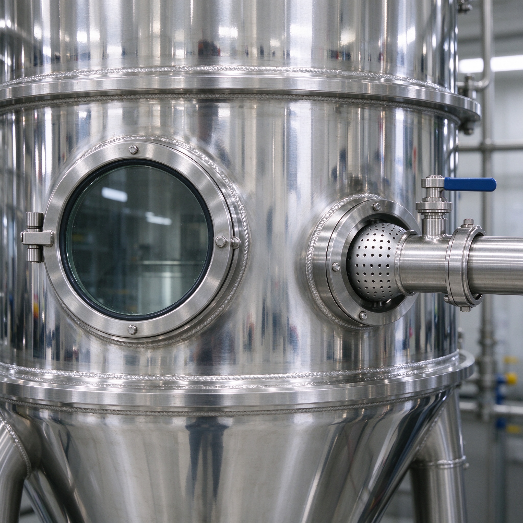 pharmaceutical spray dryer GMP requirements design detail